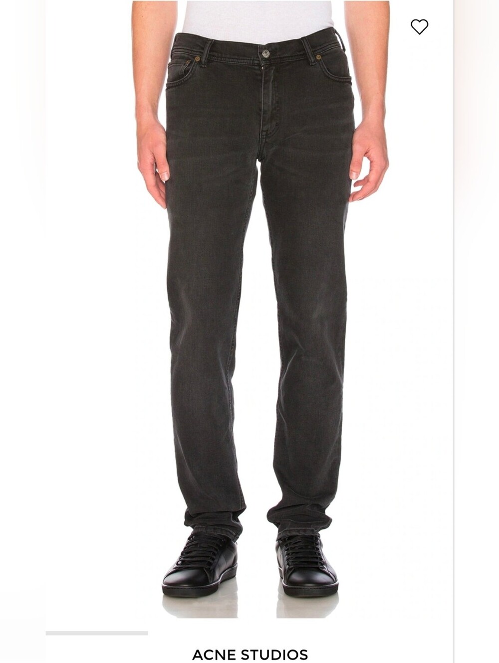 acne studios North Used Black Straight jean Size 29
